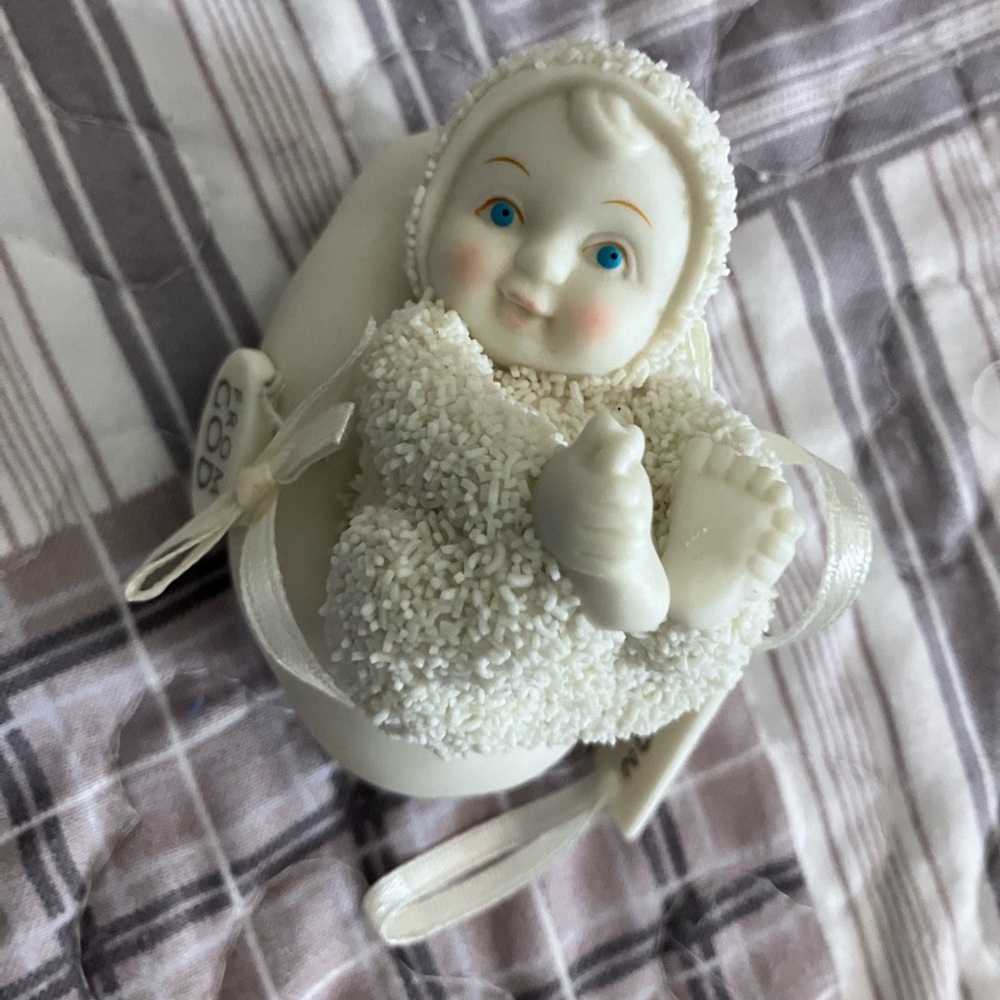 Dept 56 Snowbabies From God 2006 of Christmas Ornament